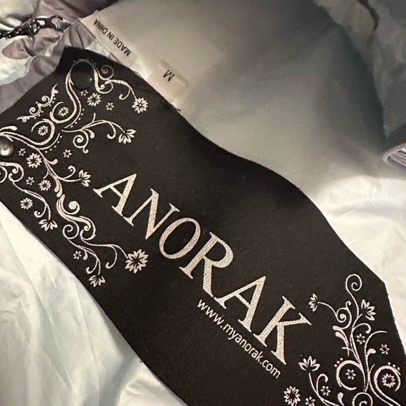 Anorak lightweight insulated long vest size M. Blue camo - Picture 5 of 5